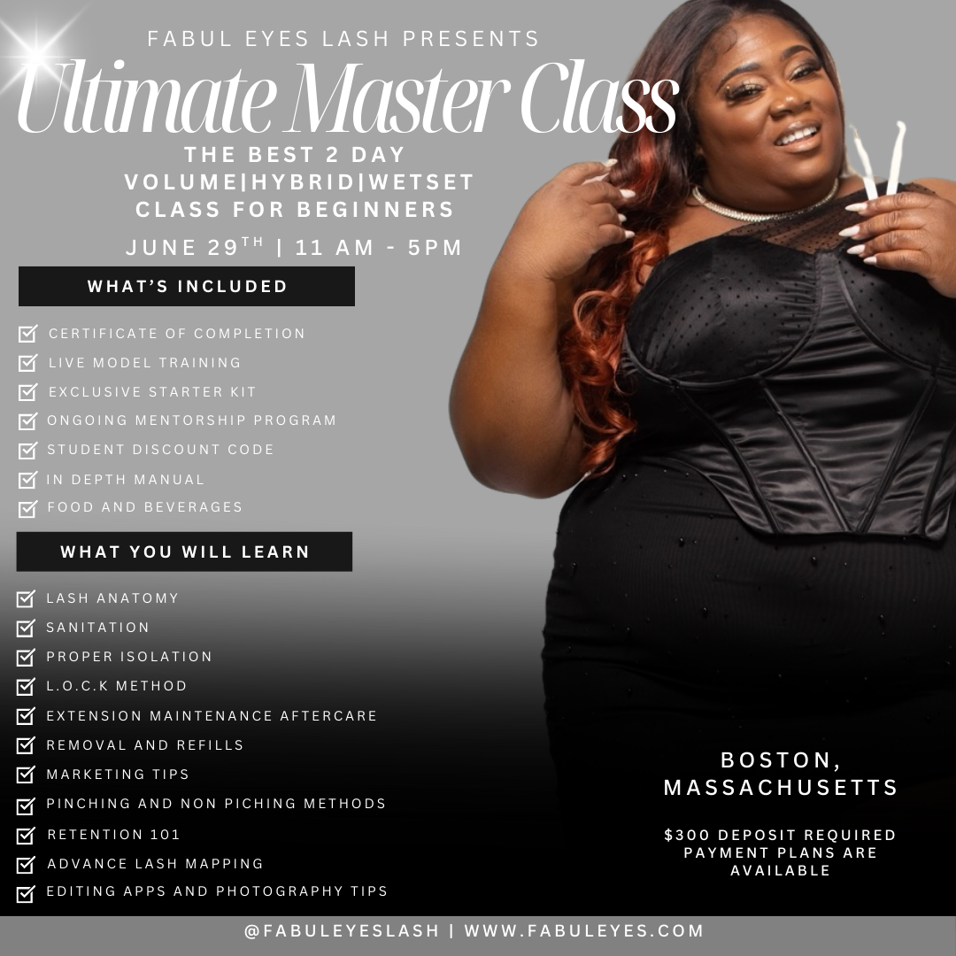 Volume Master Class Deposit